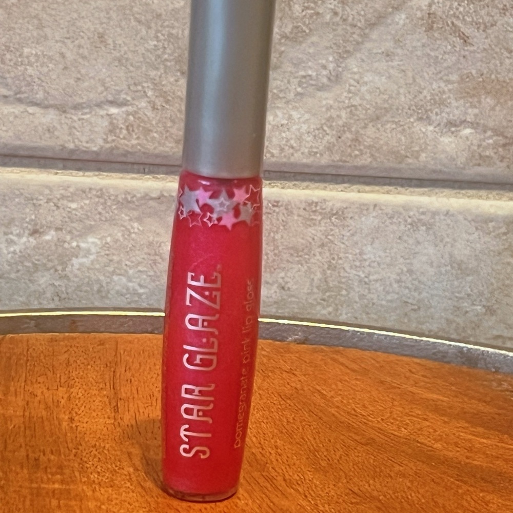RARE Lip Smacker Star Glaze Bonne Bell Pomegranate Pink  Lip Gloss